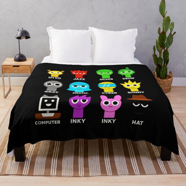 Item preview, Sprunki Characters Grid – Funny Colorful Cartoon Toy  designed and sold by Rosamoaughter.