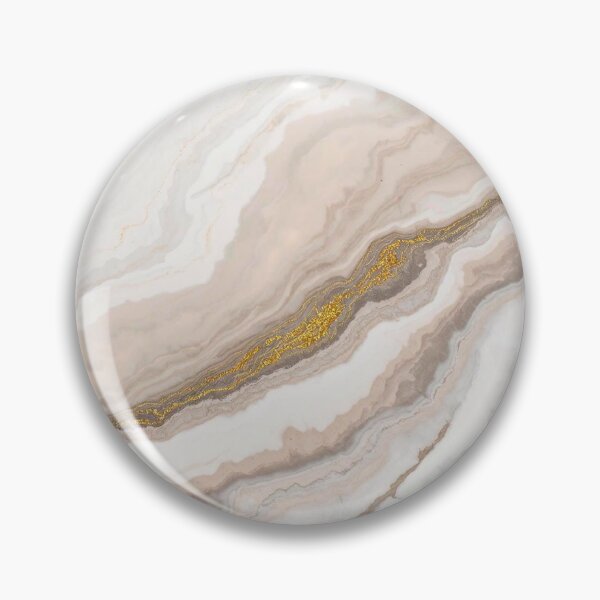 Item preview, Alabaster Flow Minimalist White Marble with Liquid Gold Accents designed and sold by Cozyartsss.