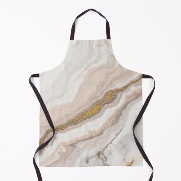 Item preview, Alabaster Flow Minimalist White Marble with Liquid Gold Accents designed and sold by Cozyartsss.