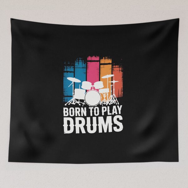 Item preview, Drums Drumming Rock Music Drummer designed and sold by LittleBO5.