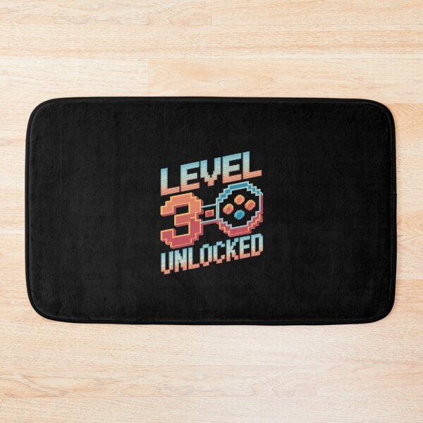 Item preview, 30th Birthday For Men Level 30 Unlocked Gamer 30 Year Old 1  designed and sold by CombatTask.