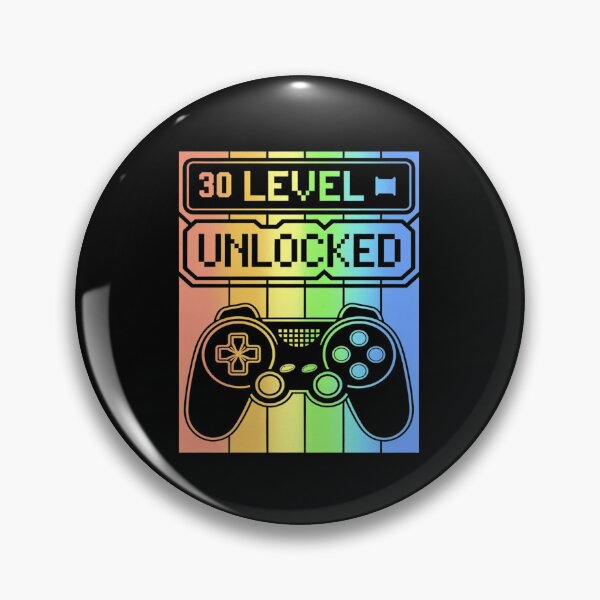 Item preview, 30th Birthday Gamer Boy or Gamer Girl - Level 30 Unlocked  designed and sold by joyouartArt.