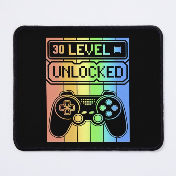 Item preview, 30th Birthday Gamer Boy or Gamer Girl - Level 30 Unlocked designed and sold by joyouartArt.