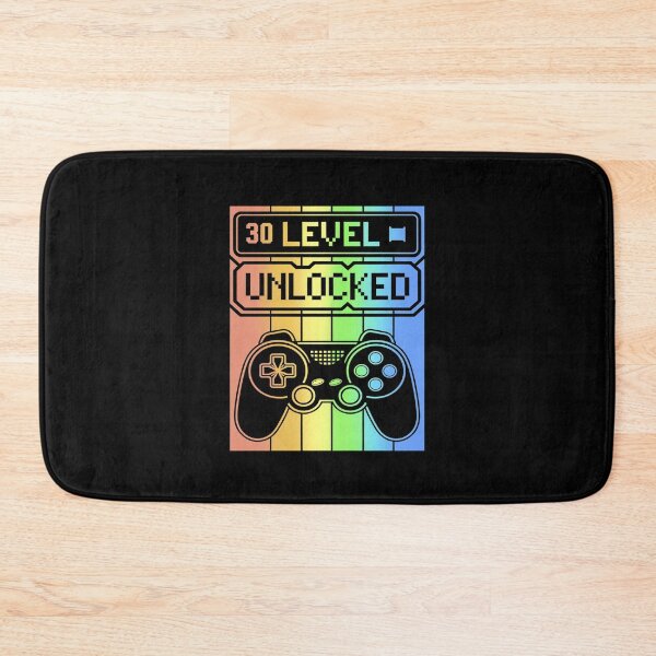 Item preview, 30th Birthday Gamer Boy or Gamer Girl - Level 30 Unlocked  designed and sold by joyouartArt.