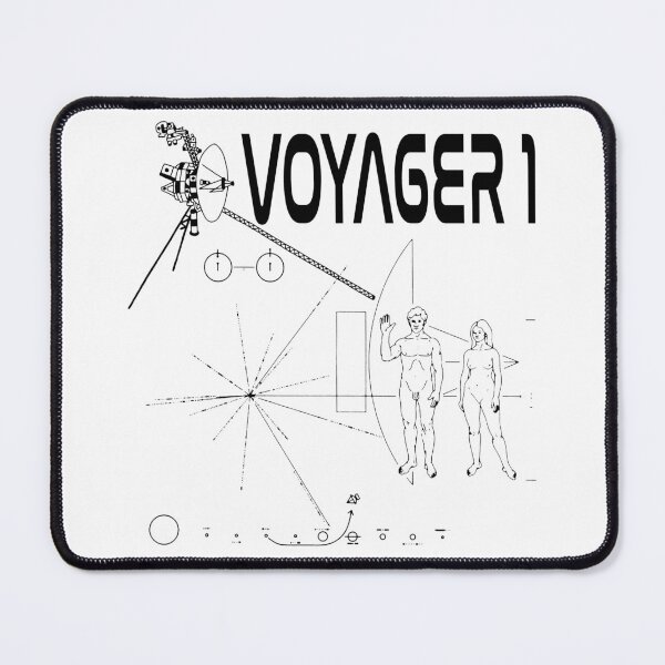 Item preview, Voyager 1 space probe (black) designed and sold by Lagueny.