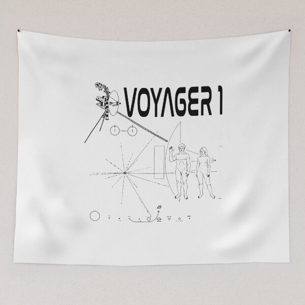 Item preview, Voyager 1 space probe (black) designed and sold by Lagueny.
