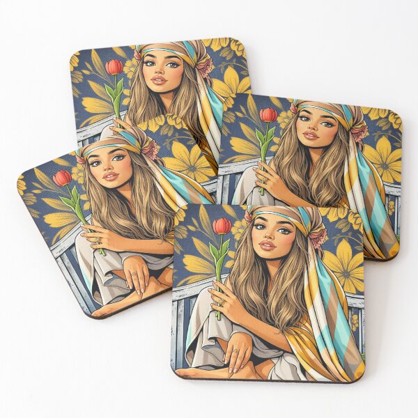 Item preview, Pop Art: Tulip Girl designed and sold by halibutgoatramb.