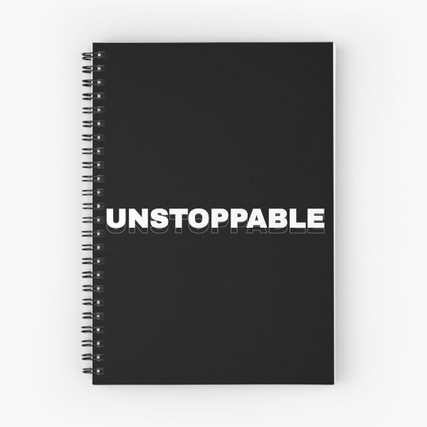 Item preview, Unstoppable Mindset Bold Minimalist Quote designed and sold by Mikidesign1988.