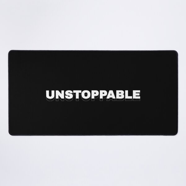 Item preview, Unstoppable Mindset Bold Minimalist Quote designed and sold by Mikidesign1988.