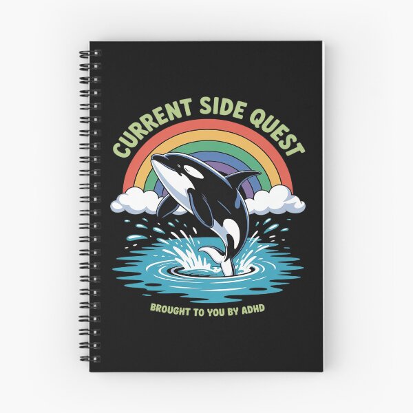 Item preview, current side quest brought to you by adhd designed and sold by Libbysharts.