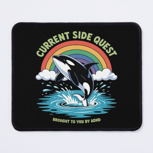 Item preview, current side quest brought to you by adhd designed and sold by Libbysharts.