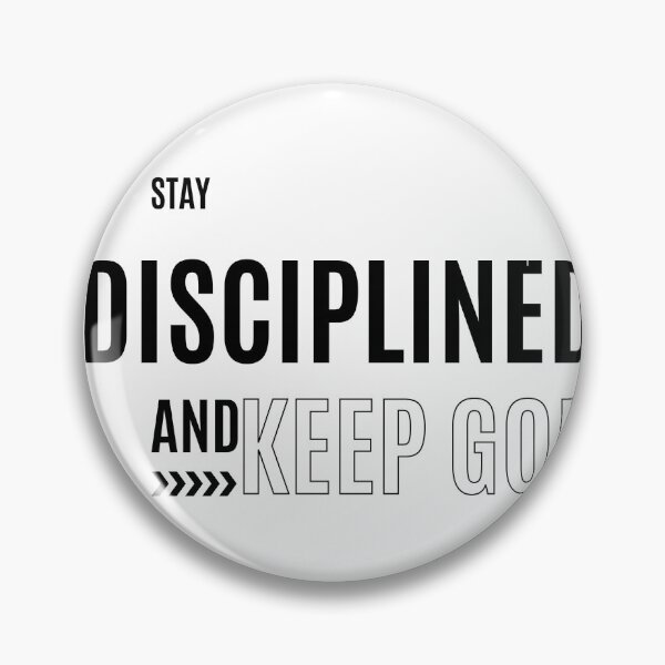Item preview, Stay disciplined and keep going designed and sold by mindovermood17.