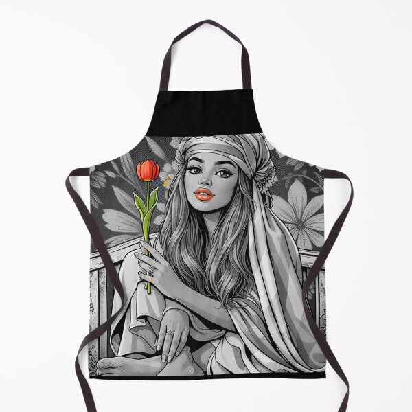 Item preview, Pop Art: Tulip Girl Arty designed and sold by halibutgoatramb.