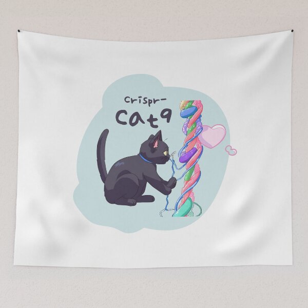 Item preview, CRISPR-Cas9 Gene Editing Black Cat designed and sold by Ameus.