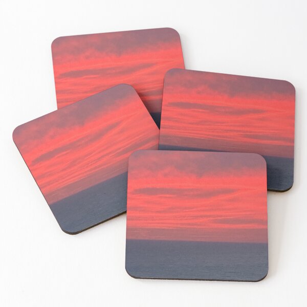 Item preview, Red Sky at Sea in the middle of the Pacific Ocean designed and sold by WanderingLife.