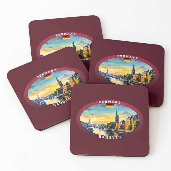 Item preview, Hamburg Germany Travel designed and sold by Thistle-TShop.