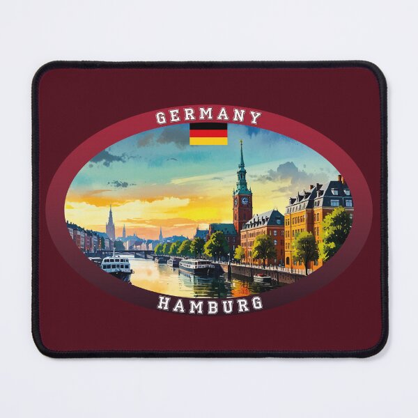 Item preview, Hamburg Germany Travel designed and sold by Thistle-TShop.