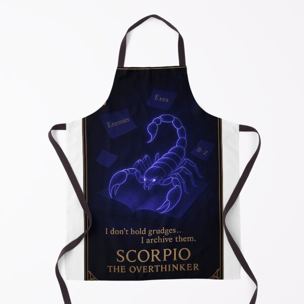 Item preview, Scorpio The Overthinker – I Don’t Hold Grudges, I Archive Them designed and sold by the-dovlat.