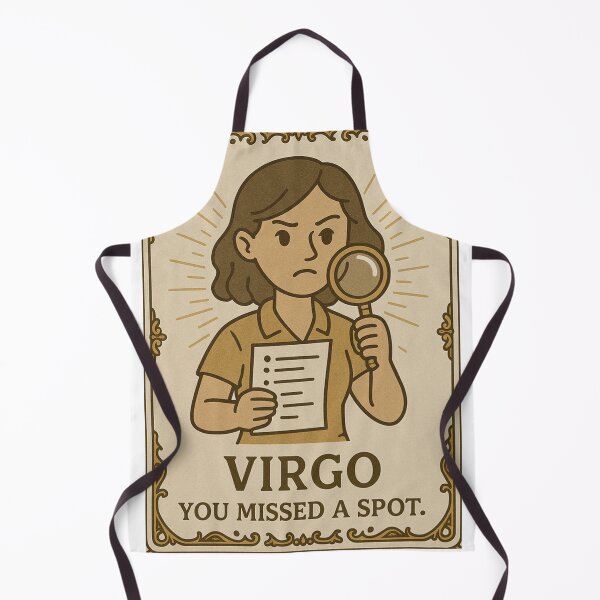 Item preview, Virgo – You Missed a Spot Funny Tarot-Style Card designed and sold by the-dovlat.