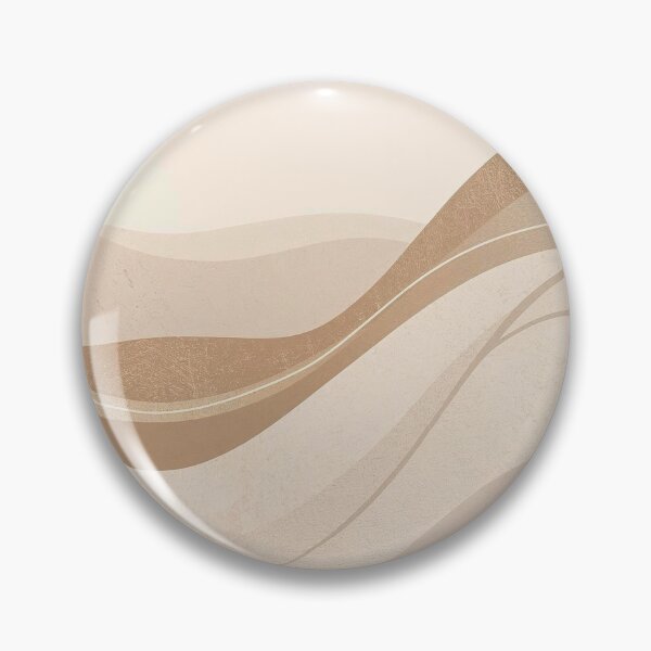 Item preview, Sienna Swell Modern Organic Wave Abstract in Earth Tones designed and sold by Cozyartsss.