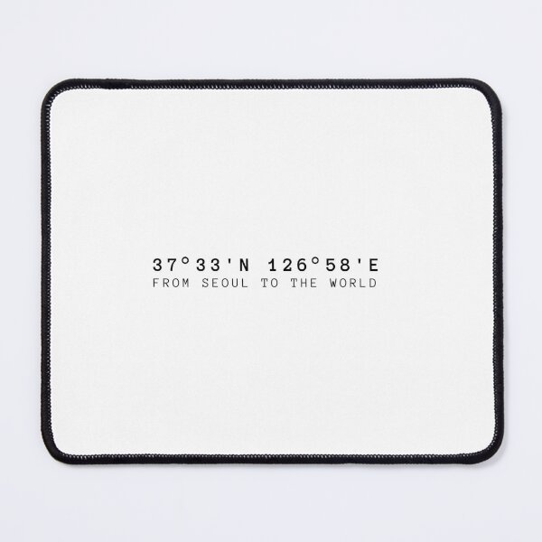 Item preview, Seoul Coordinates Our Universe Minimalist Design black designed and sold by PurpleSevenShop.