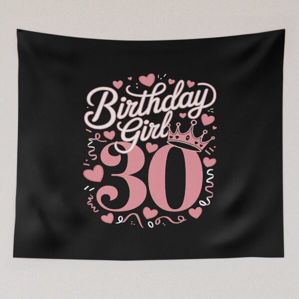 Item preview, 30th Birthday Girl Crown 30 Years Old Bday  designed and sold by joyouartArt.
