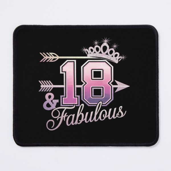Item preview, Women 18 Years Old And Fabulous Happy 18th Birthday designed and sold by angolinnArt.