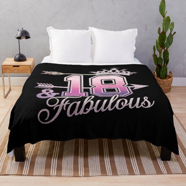 Item preview, Women 18 Years Old And Fabulous Happy 18th Birthday  designed and sold by angolinnArt.
