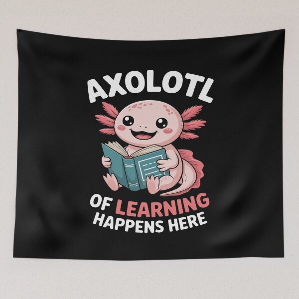 Item preview, Cute Axolotl Teacher Design for Classroom Learning designed and sold by Libbysharts.