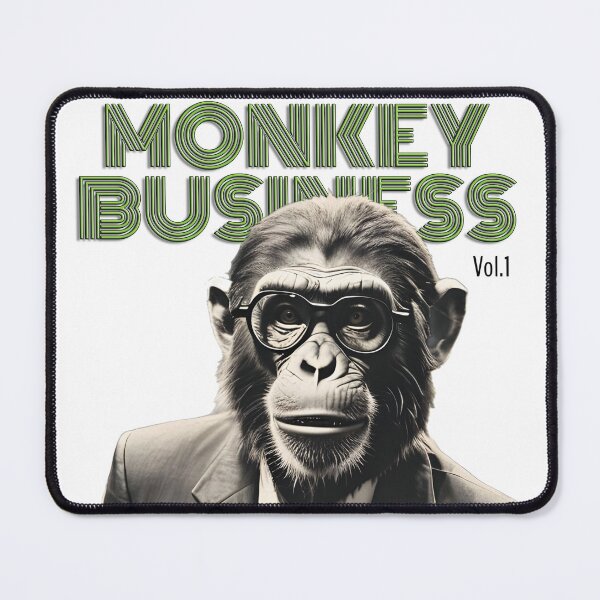 Item preview, Monkey Business Vol.1 | Lime Green White Tee Cool Vintage designed and sold by SeNsArtGallery.