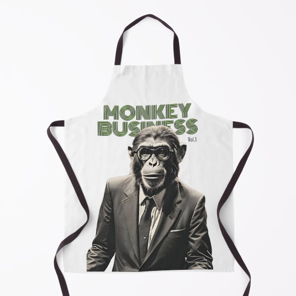 Item preview, Monkey Business Vol.1 | Lime Green White Tee Cool Vintage designed and sold by SeNsArtGallery.