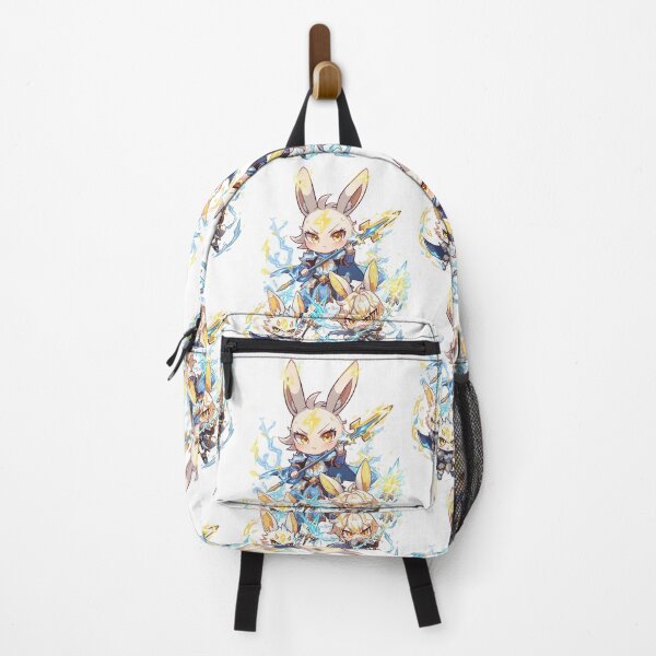Item preview, Lightning Bunny Knights Trio | Chibi Thunder Lancers Fantasy Art designed and sold by Monzora.
