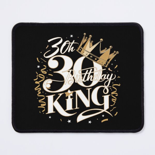 Item preview, 30th Birthday King Party Crown designed and sold by joyouartArt.