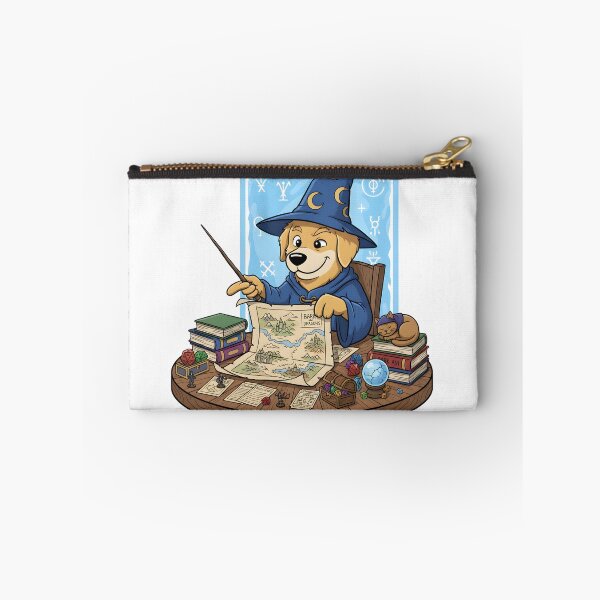 Item preview, Dungeon Master Dog – Playful RPG Tabletop Cartoon designed and sold by KivaroArt.