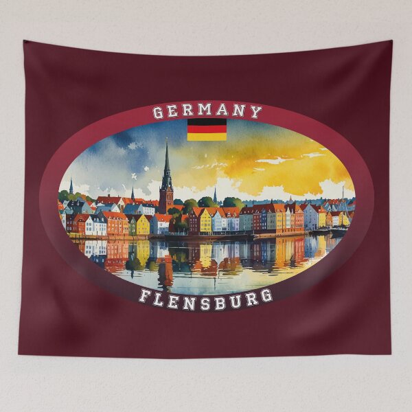 Item preview, Flensburg Germany Travel designed and sold by Thistle-TShop.