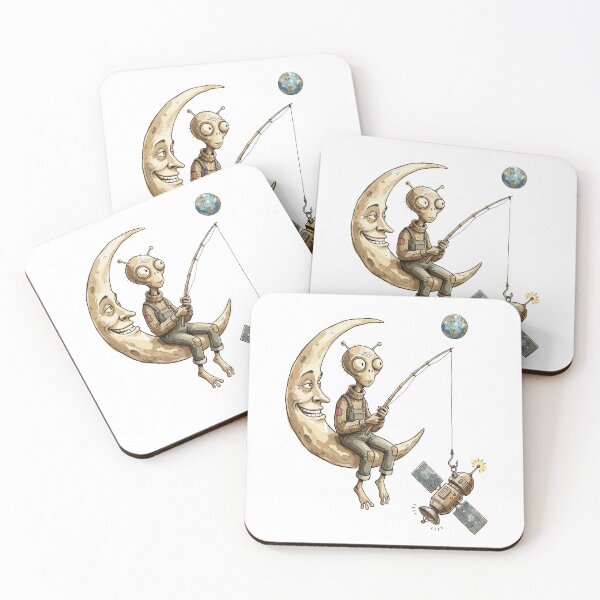 Item preview, Funny Alien: Satellite Fishing designed and sold by bapupa.
