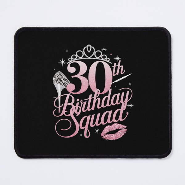Item preview, 30th Birthday Squad 30 Year Old Birthday Crew High Heel designed and sold by CombatTask.