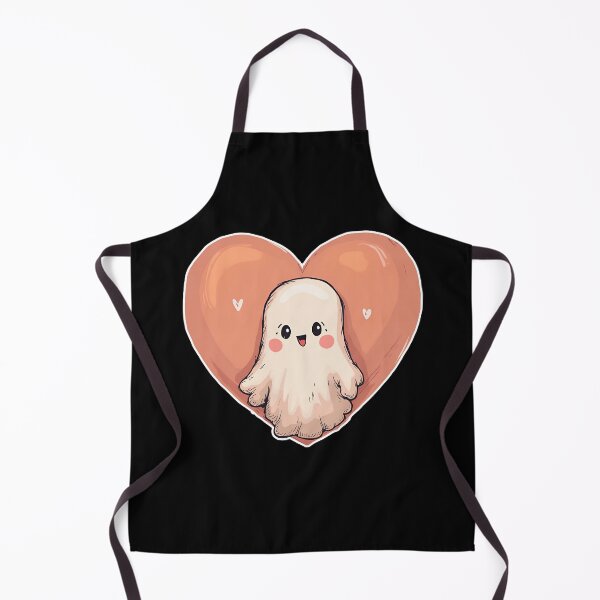 Item preview, Cute Ghost in Heart – Adorable Love Spirit Aesthetic Design designed and sold by cr6zym1nd.