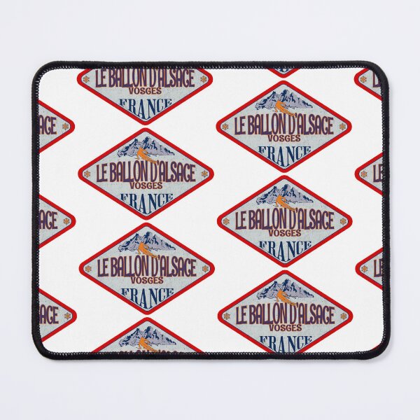 Item preview, Le Ballon d’Alsace, Vosges, France, Vintage skiing badge design designed and sold by Wanderful-roads.