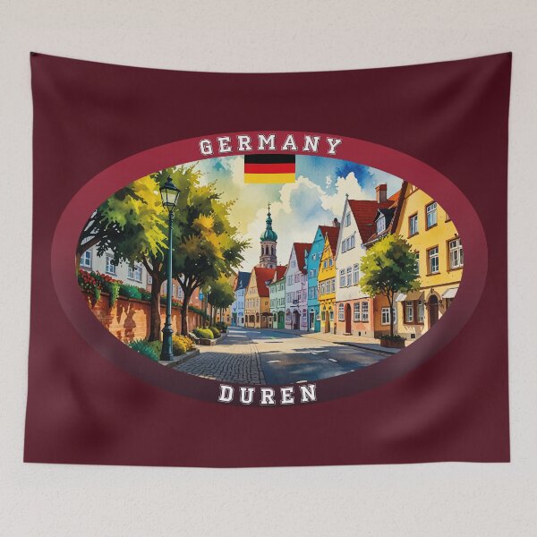 Item preview, Viajes a Düren, Alemania designed and sold by Thistle-TShop.
