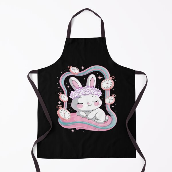 Item preview, Cute Bunny Clock Weirdcore Pastel Creepy Dreamcore designed and sold by Libbysharts.