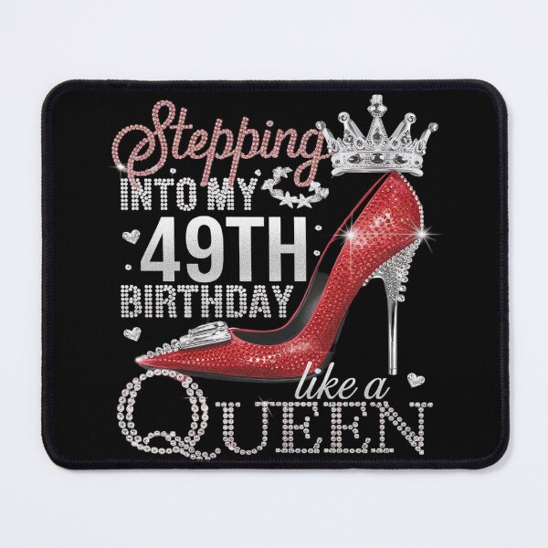 Item preview, 49 Year Old High Heels Stepping Into My 49th Birthday designed and sold by joyouartArt.