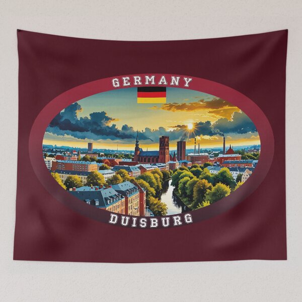 Item preview, Duisburg Germany Travel designed and sold by Thistle-TShop.