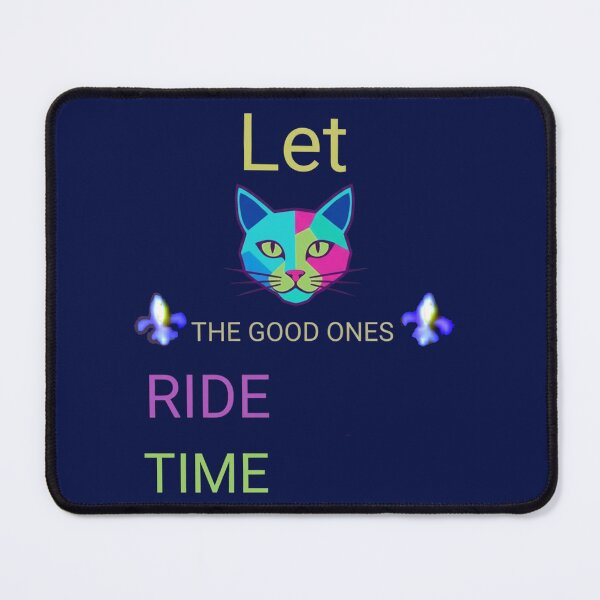 Item preview, let goo one ride time art vector cute kitty face designed and sold by  Mudikeys.