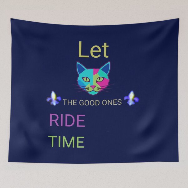 Item preview, let goo one ride time art vector cute kitty face designed and sold by  Mudikeys.