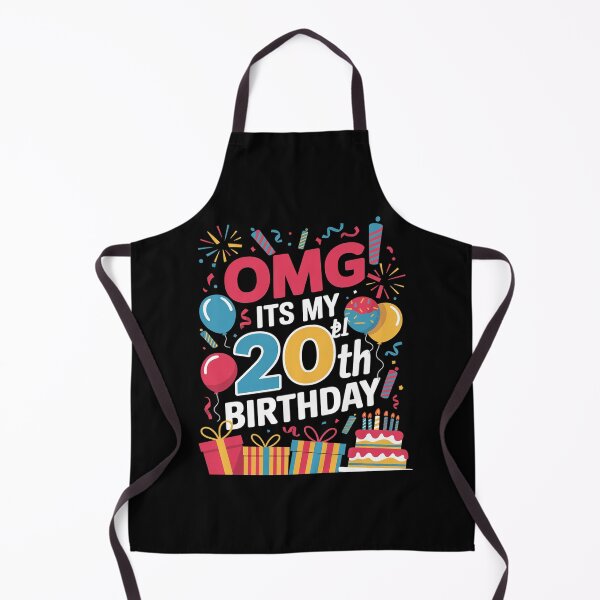 Item preview, 20 Year Old Birthday Party Omg Happy 20th Birthday designed and sold by angolinnArt.