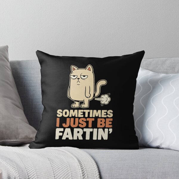 Item preview, Sometimes I Just Be Fartin Funny Cat Farting Meme Retro designed and sold by MTRBSK11.