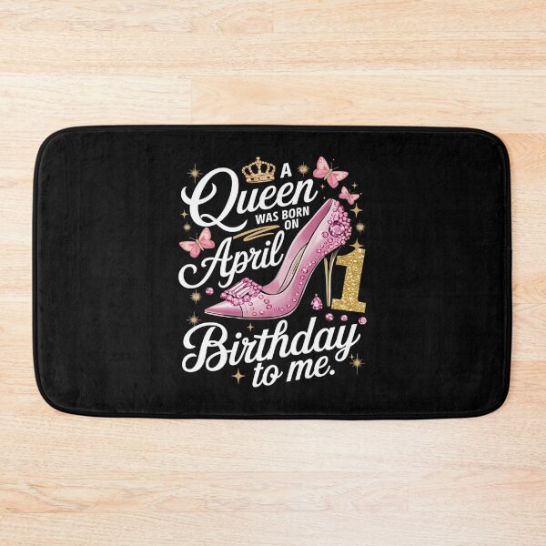 Item preview, A Queen Was Born on April 1, 1st April Birthday 2  designed and sold by joyouartArt.