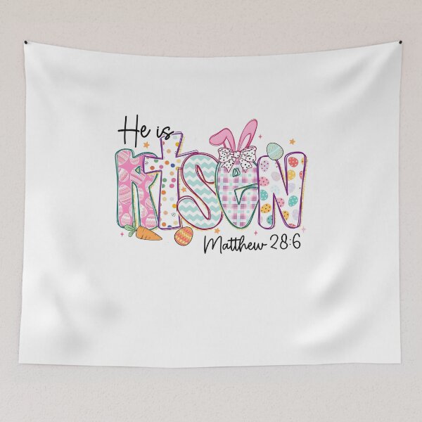 Item preview, He is Risen Matthew 28:6 designed and sold by Tannermayer.
