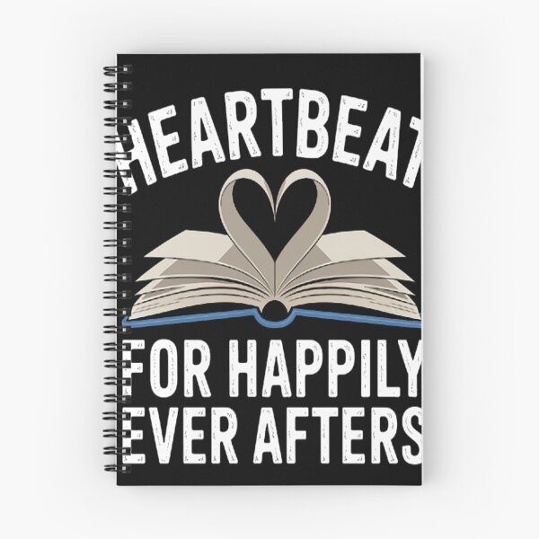 Item preview, Heartbeat For Happy Endings Book Lover designed and sold by gandebro.